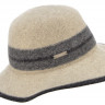 Шляпа SEEBERGER 18056 col 9411 sand/antrazit