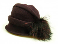 Шляпа SEEBERGER 34654-72 aubergine